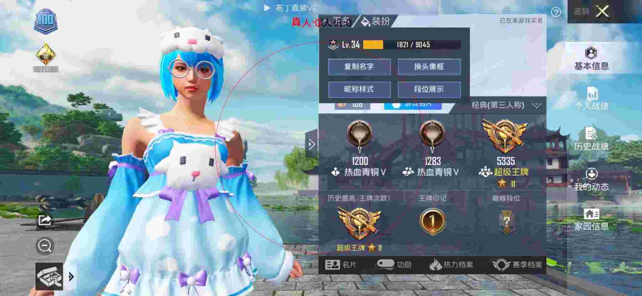 和平精英布丁直装透视 - 和平精英-和平辅助卡通手绘图片大全辅助预览图
